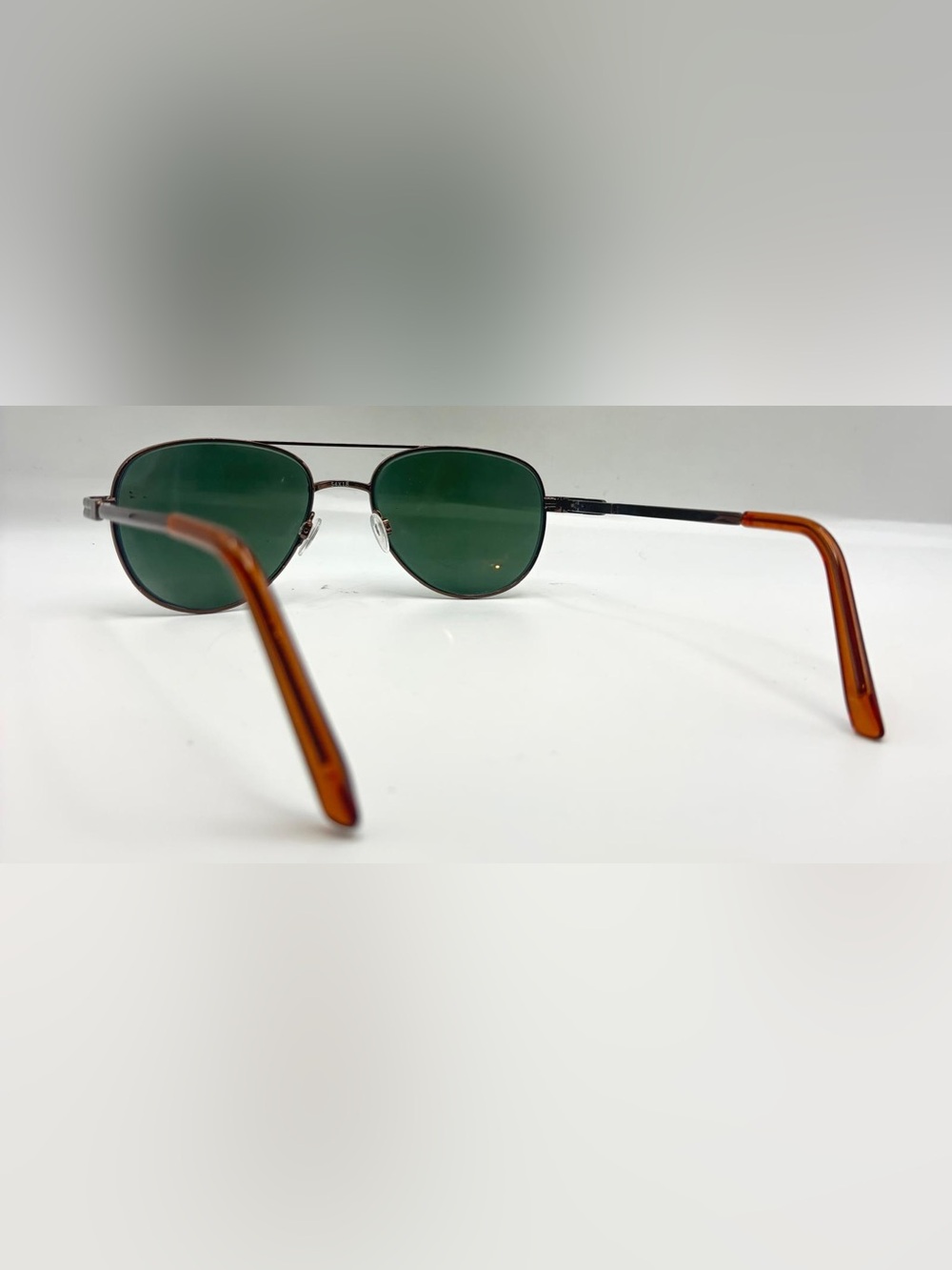 SRO S636 Brown Pilot Metal Sunglasses Frames Only - Picture 5 of 8